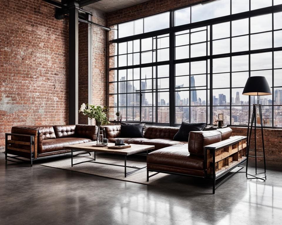 Loftstijl Woonkamer Loftstijl Woonkamer