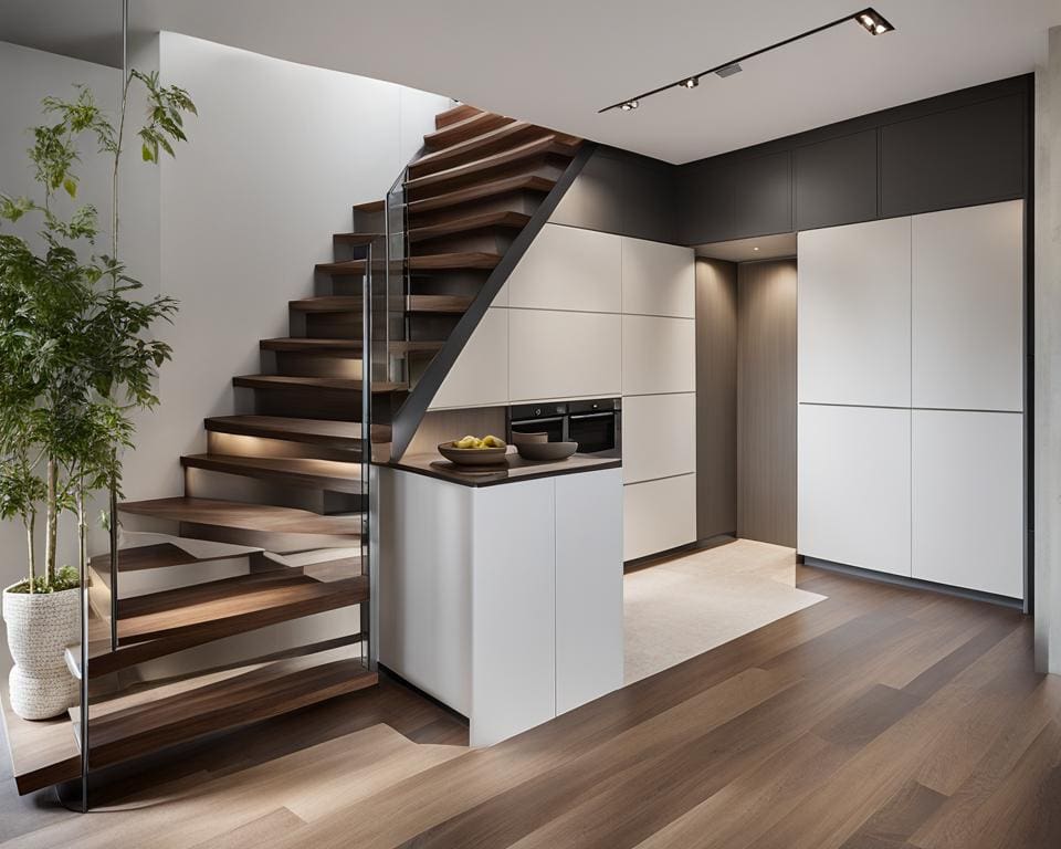 Traprenovatie met opbergruimte