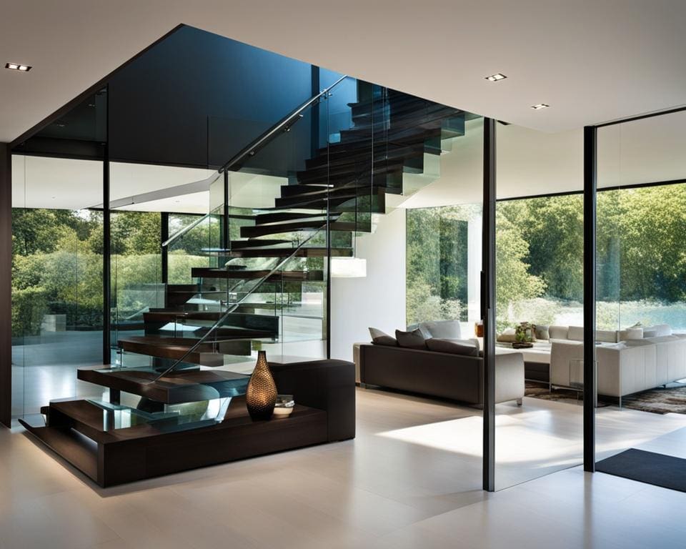 glazen trappen glazen trappen