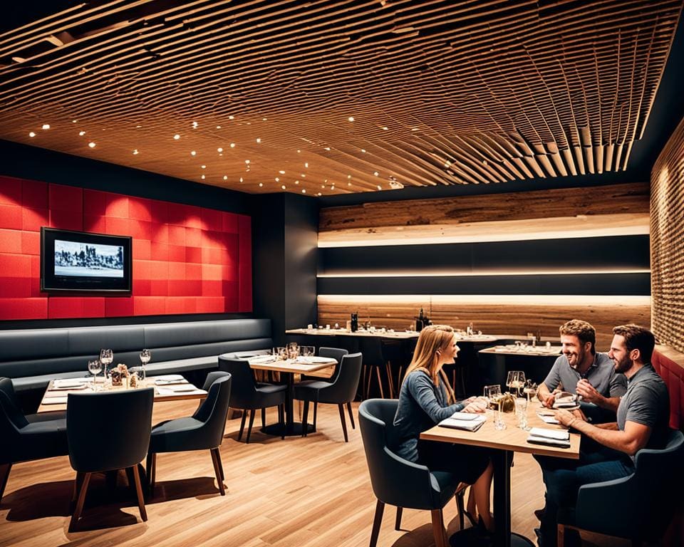 akoestiek verbeteren restaurant
