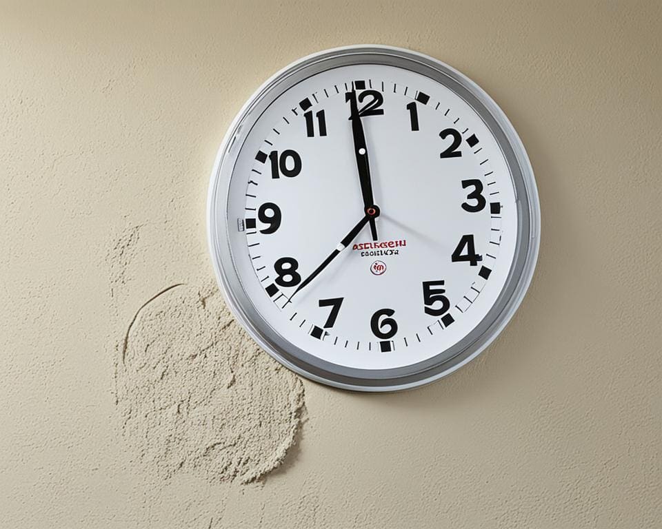 droogtijd stucwerk voor keuken