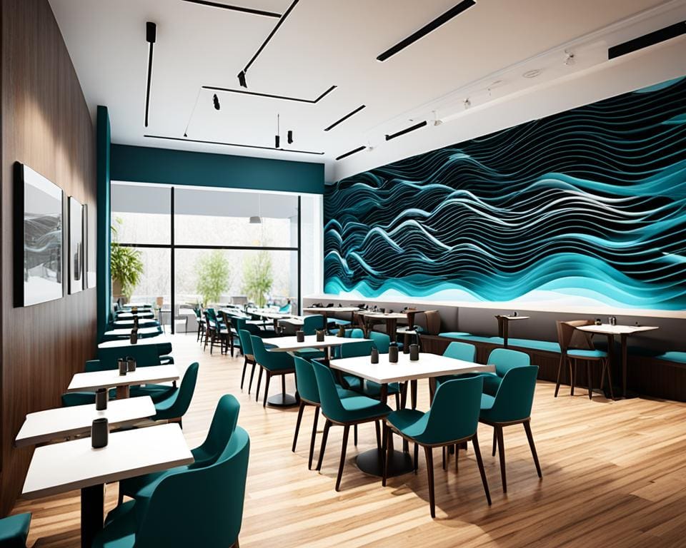 geluidsabsorptie restaurant