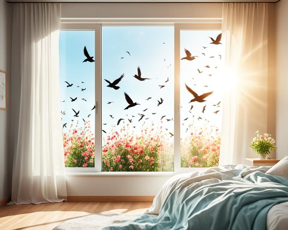 hoe lang moet je een slaapkamer luchten