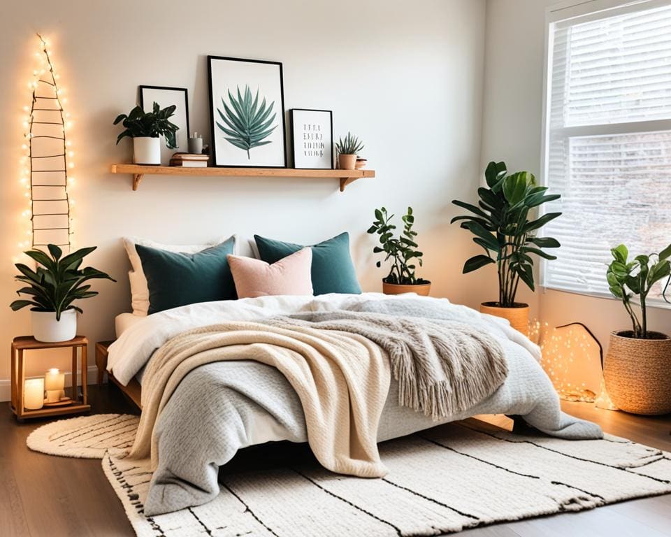 hoe maak je je slaapkamer gezellig