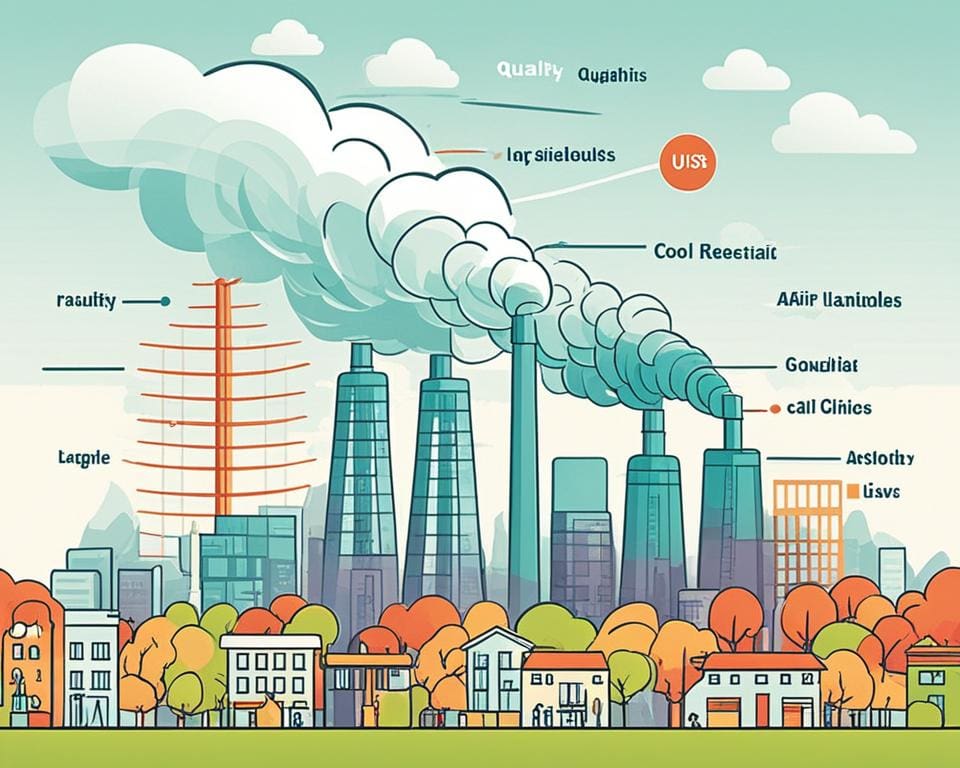 hoe schoon is de lucht waar ik woon