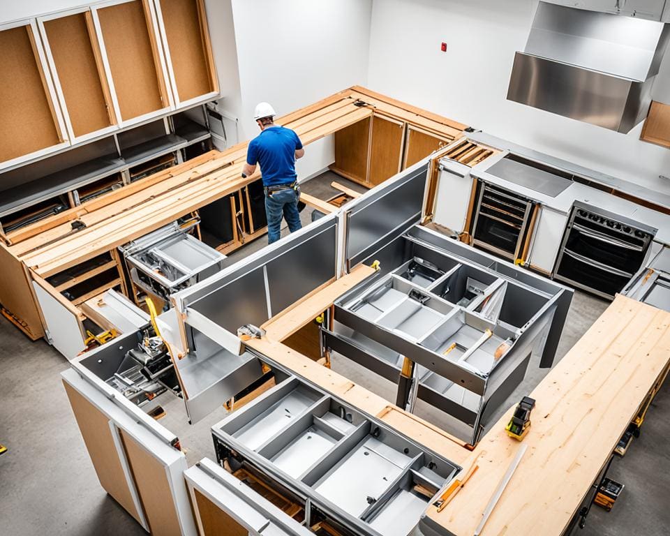 hoe snel keuken plaatsen