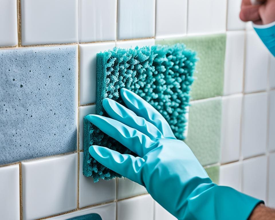 hoe tegels badkamer schoonmaken