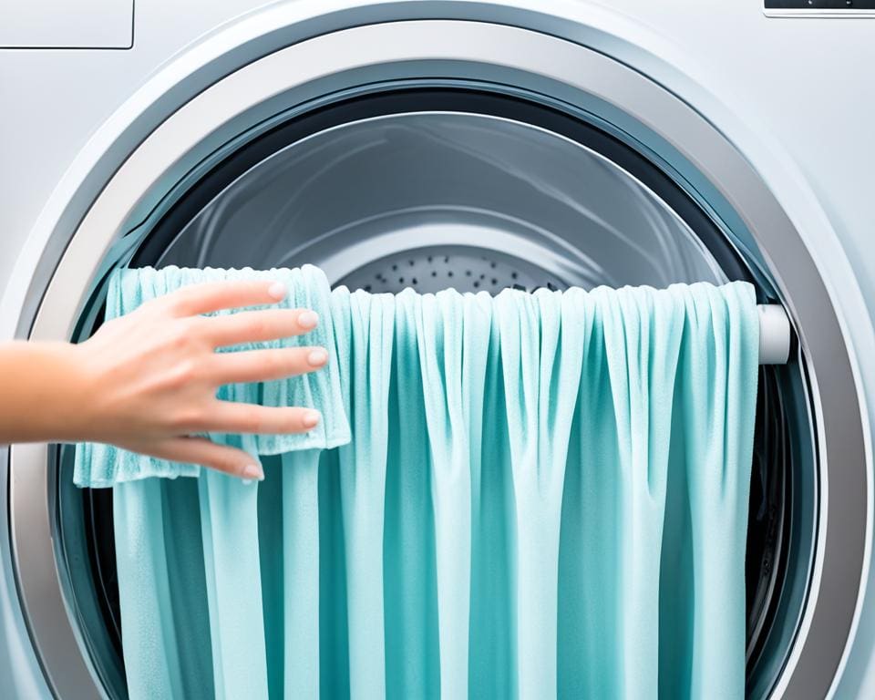 hoe vaak gordijnen wassen