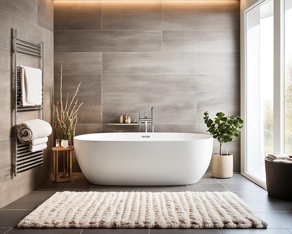 hoe warm vloerverwarming badkamer