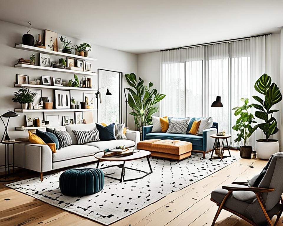 hoe woonkamer indelen