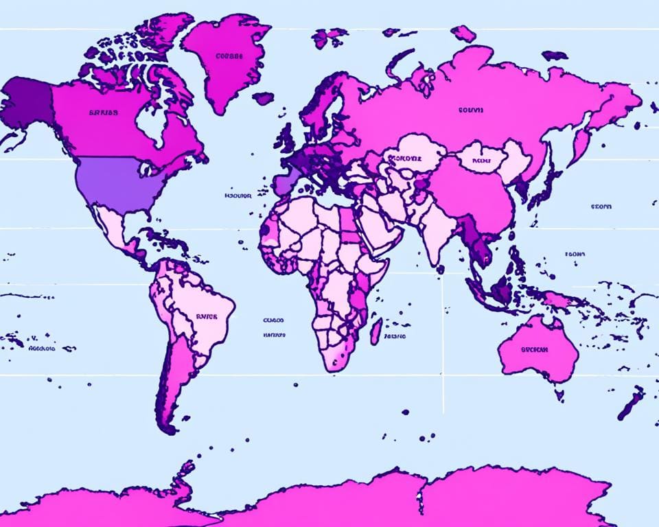 in welk land wonen meer vrouwen dan mannen