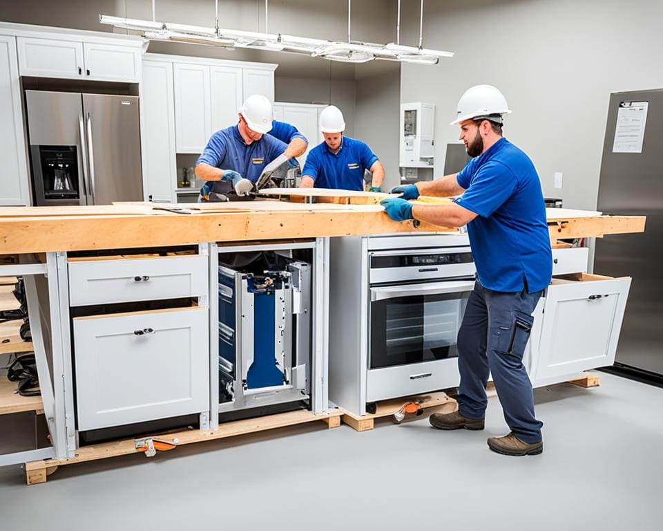 keuken snel laten plaatsen