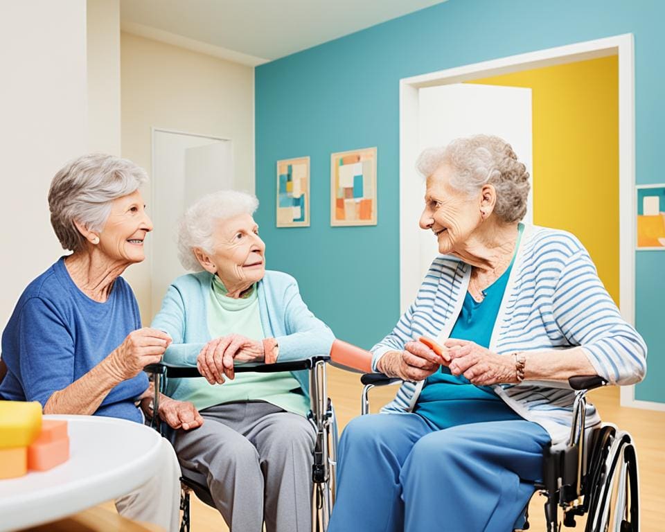 levensduur verzorgingshuisbewoners