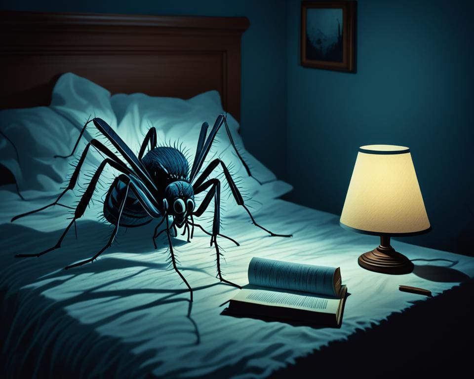 muggen in de slaapkamer