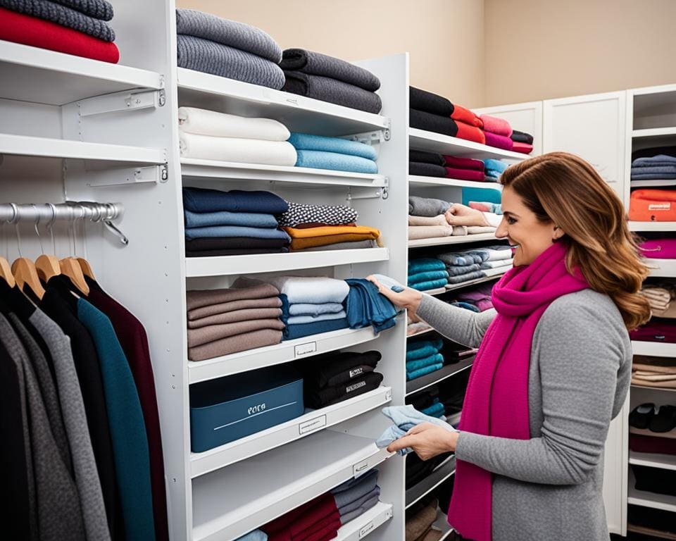 Efficiënte opbergoplossingen voor winterjassen
