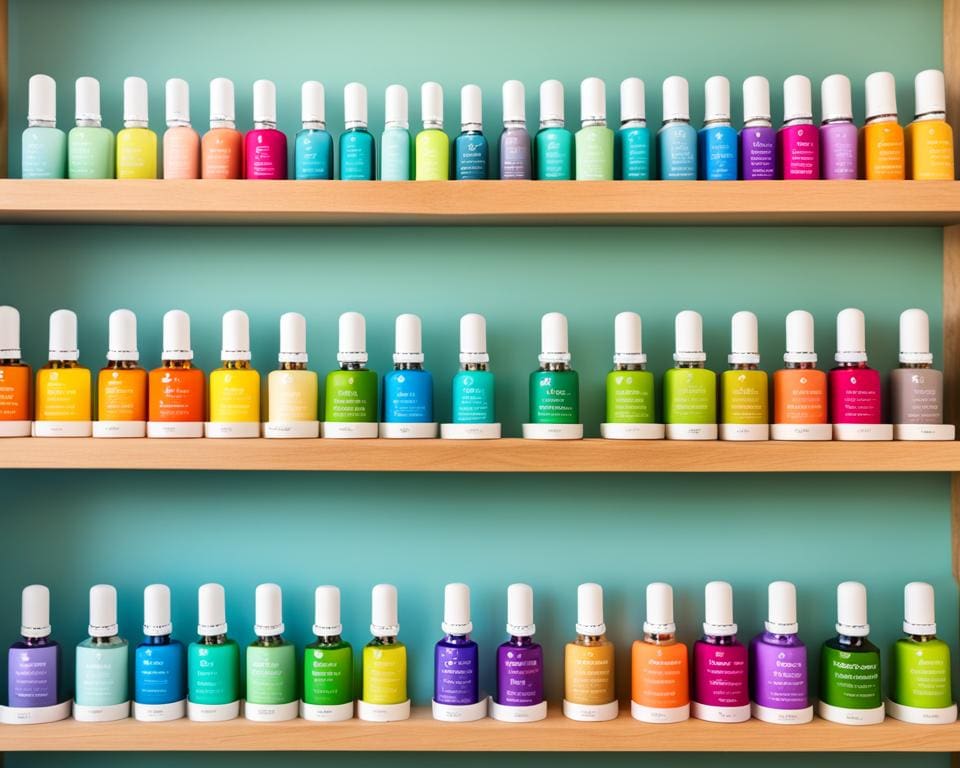 Essentiële oliën diffuser selectie Essentiële oliën diffuser selectie