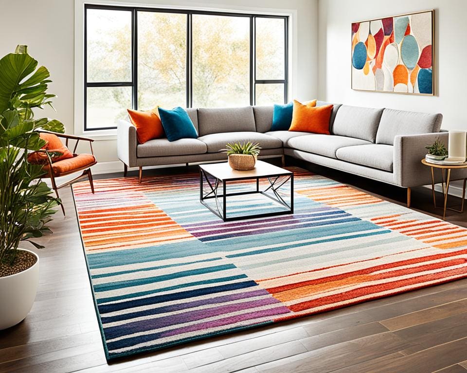 Kunstzinnige Vloerkleden als Eyecatcher