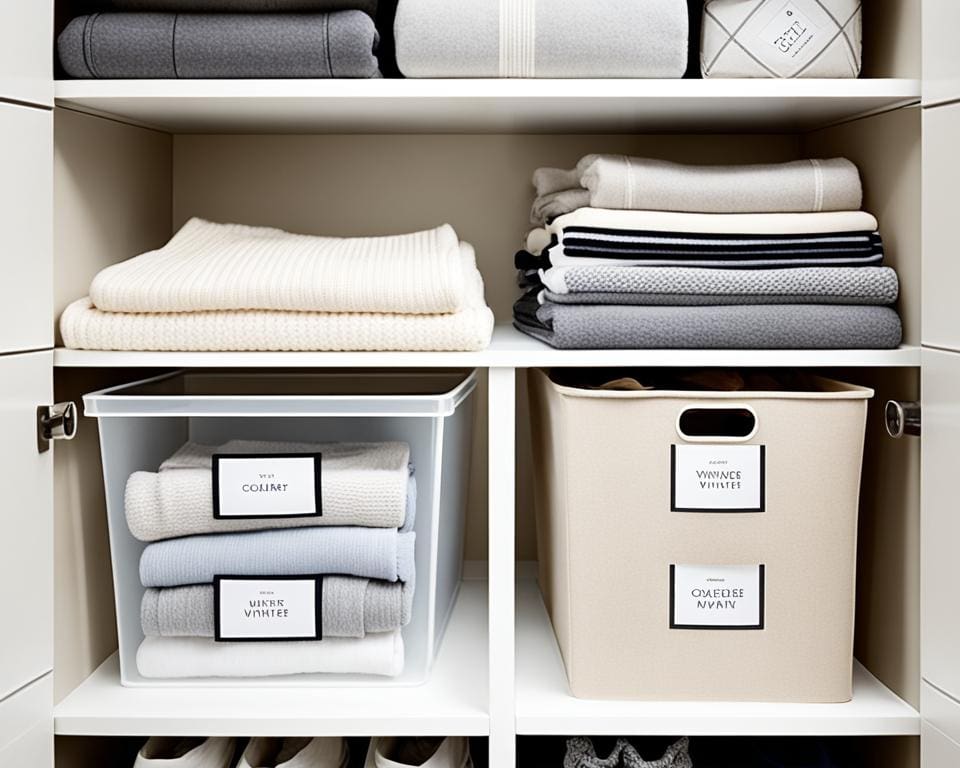 Winterkleding organiseren