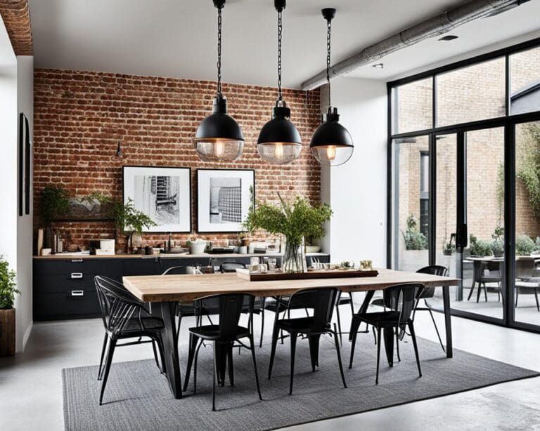Industriële Elementen in een Modern Interieur
