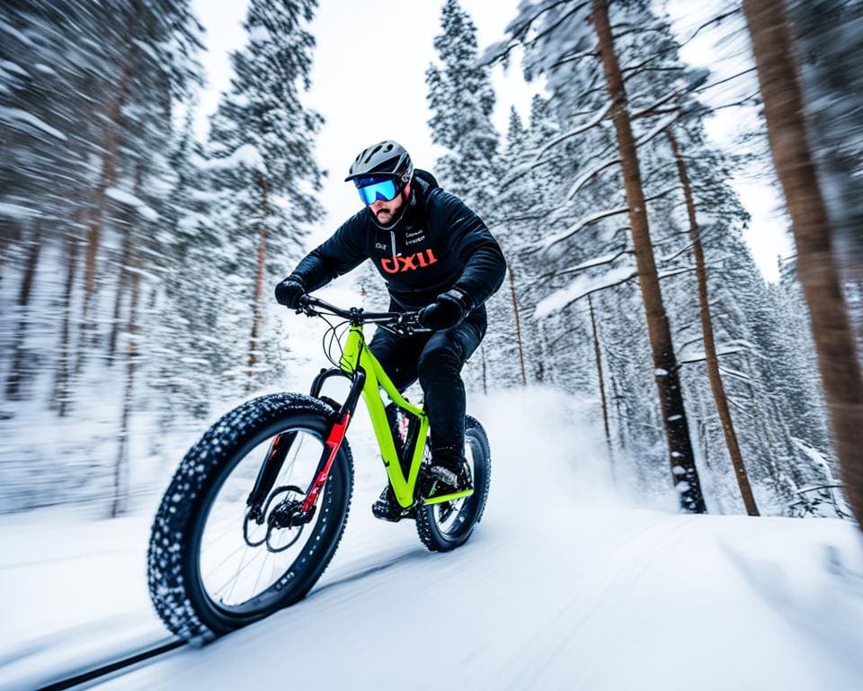 Ouxi V8 fatbike in actie