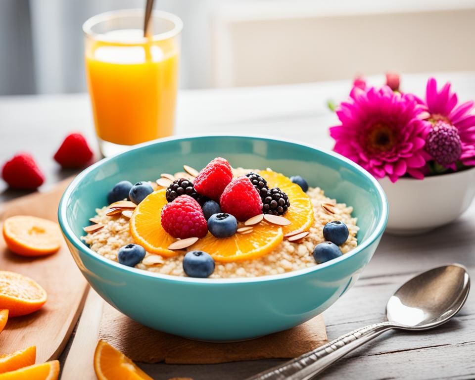 Gezond ontbijt bij hoog cholesterol