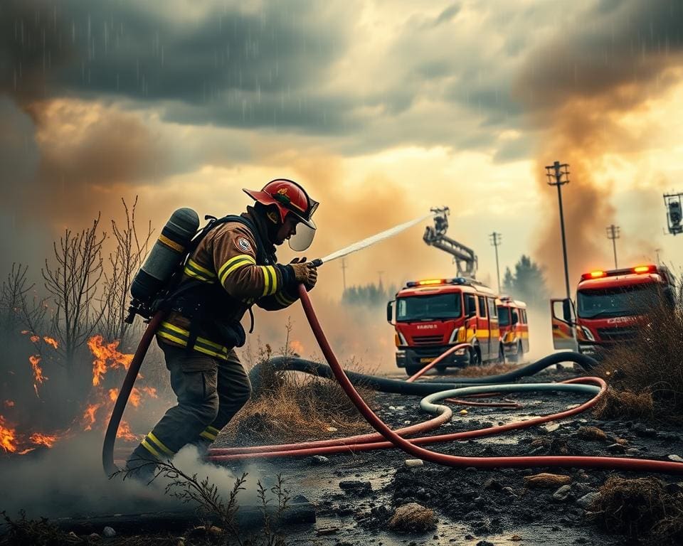 De rol van de brandweer bij natuurrampen