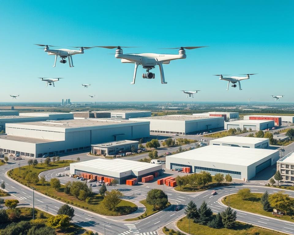 Drones in Logistiek: Efficiëntie vanuit de Lucht