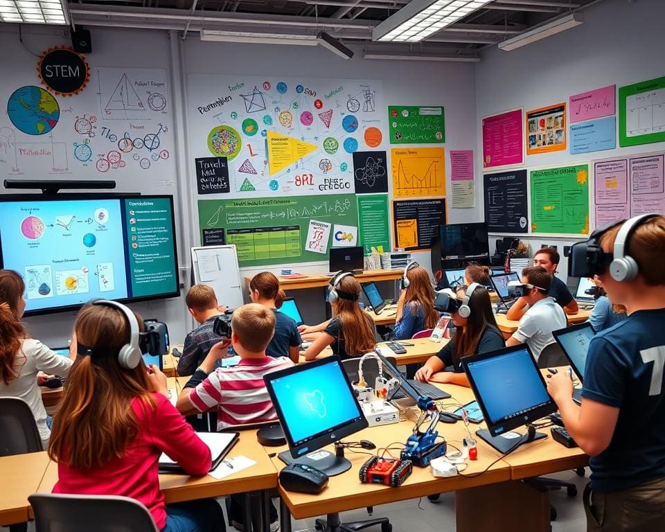 Educatieve technologie in STEM-onderwijs