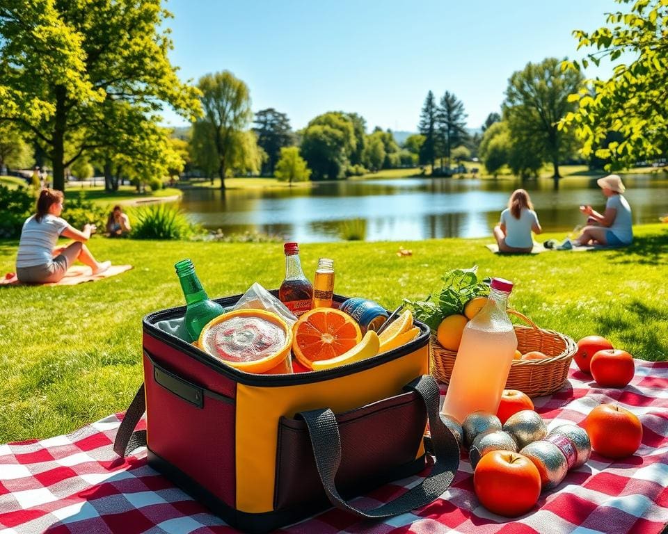 Koelbox: Houd je eten en drinken koud op uitjes