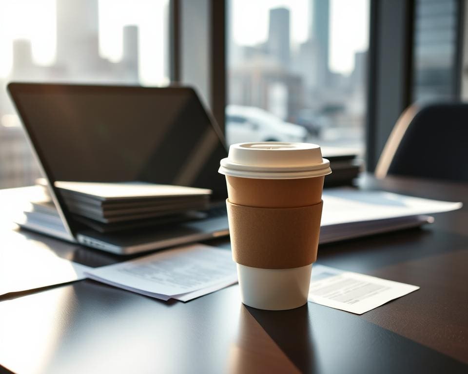 Koffie-to-go beker: Ideaal voor onderweg en op kantoor