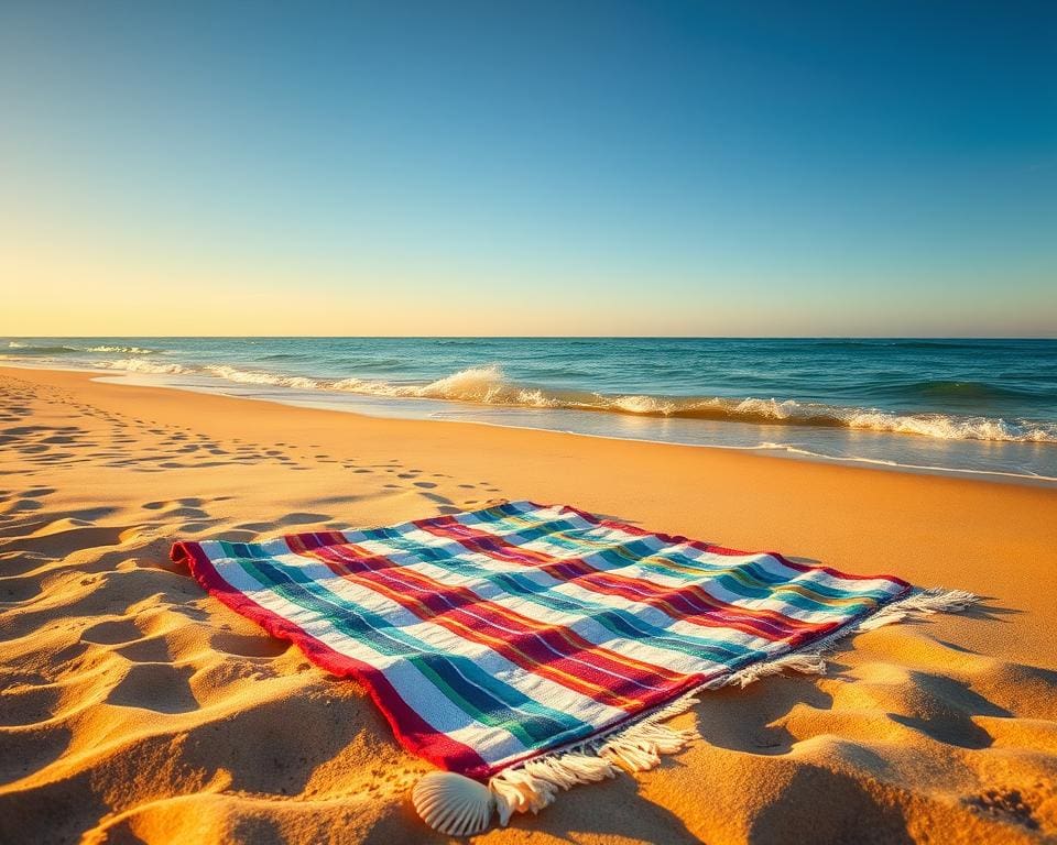 Strandhanddoek: Comfortabel zonnen aan zee