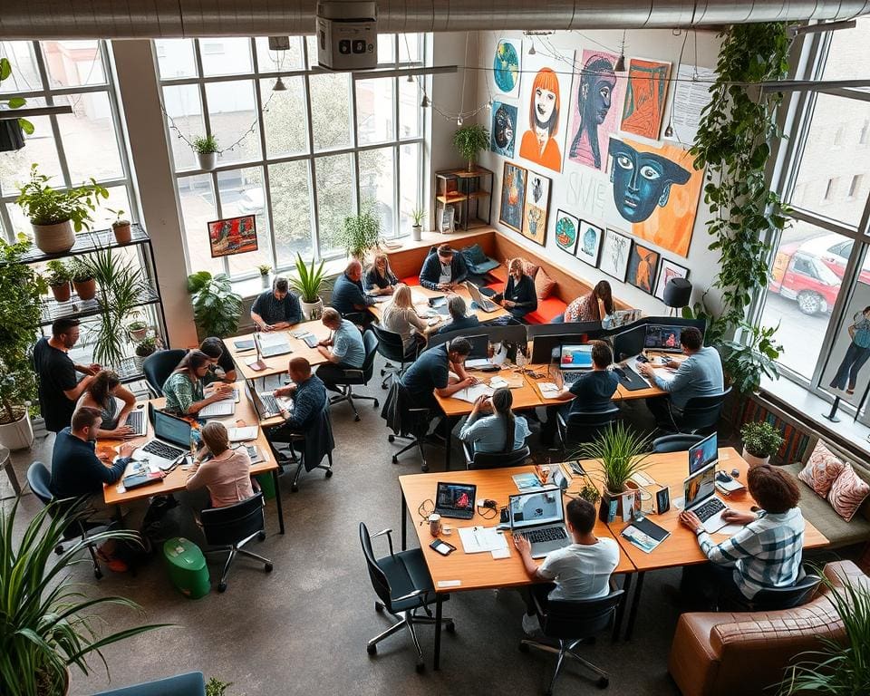 Wat zijn coworking spaces