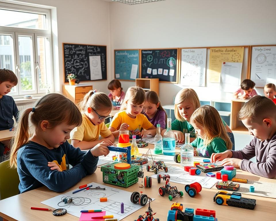 Wetenschap en onderwijs: Bevorderen van STEM-vaardigheden