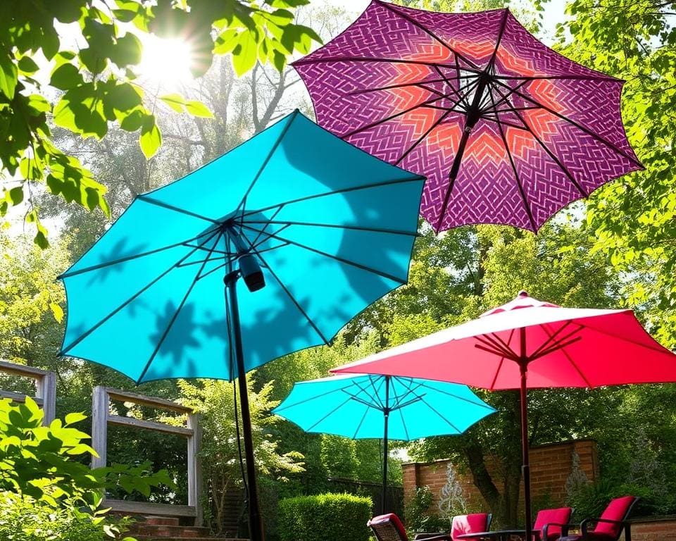 flexibele parasols