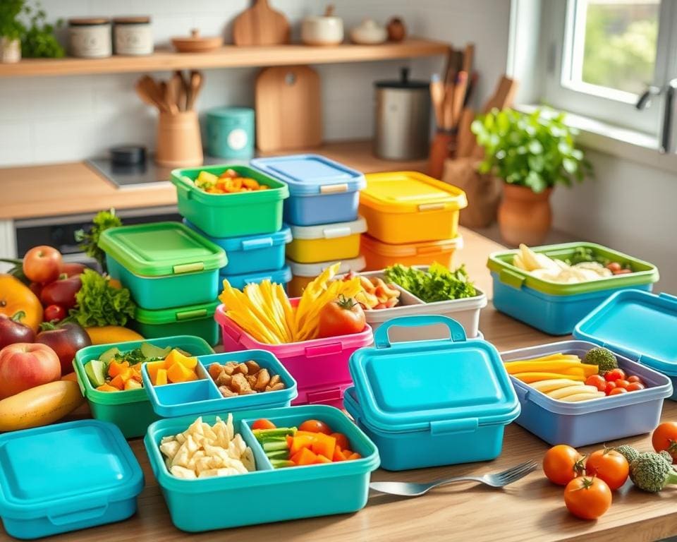 herbruikbare lunchboxen voor duurzame maaltijden