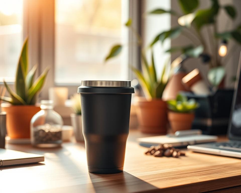 isolatie en warmhoudend koffie-to-go beker