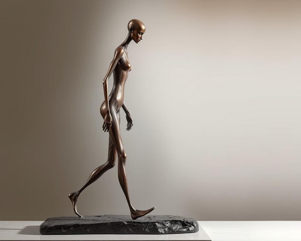 Alberto Giacometti - L'Homme qui marche in sculpturale kunst