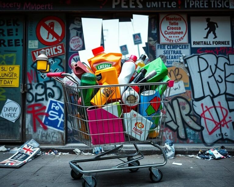 Barbara Kruger - Untitled (I Shop Therefore I Am) in politieke kunst