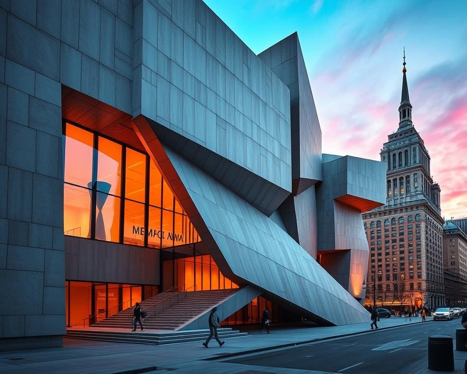 Daniel Libeskind - Jewish Museum in expressieve architectuur