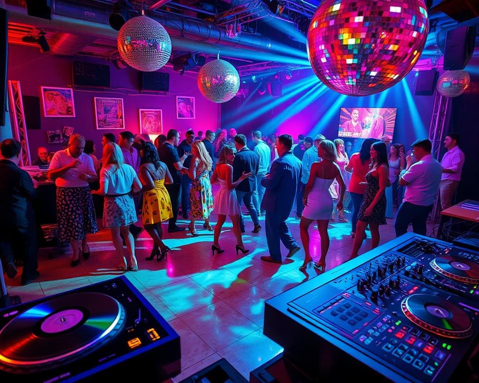 Discotheeknacht in een unieke setting met retro en moderne beats