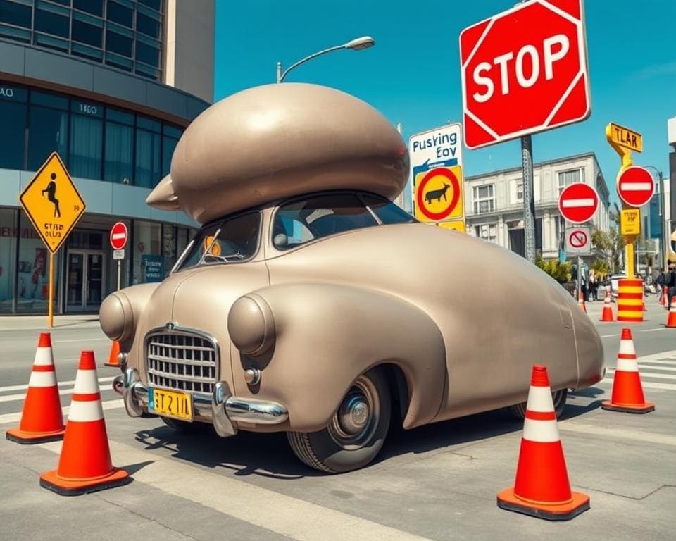 Erwin Wurm - Fat Car in humoristische sculptuurkunst