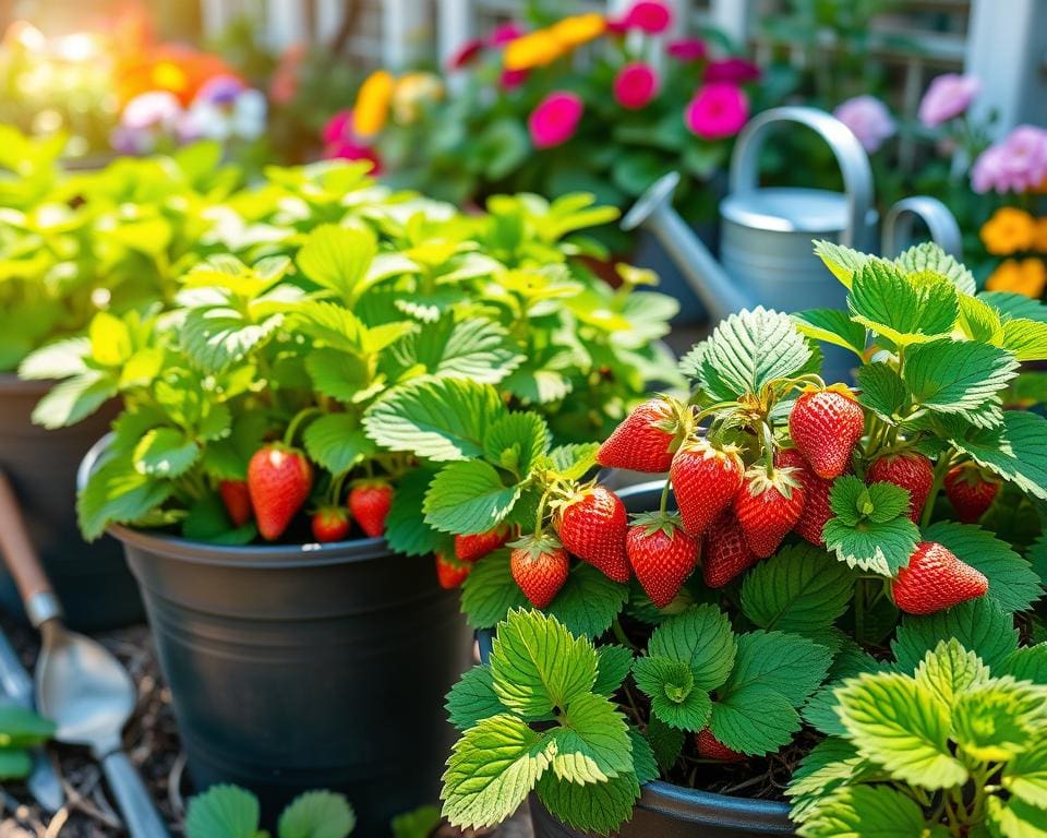 Hoe Kweek Je Je Eigen Aardbeien in Potten?