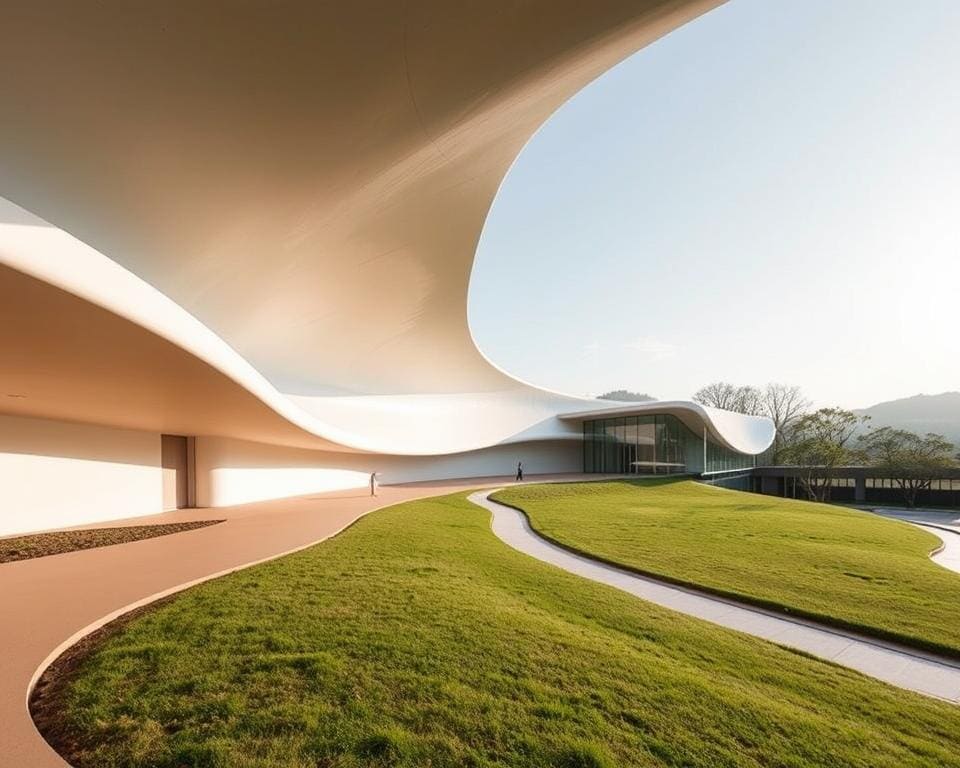 Kazuyo Sejima - Rolex Learning Center in organische architectuur