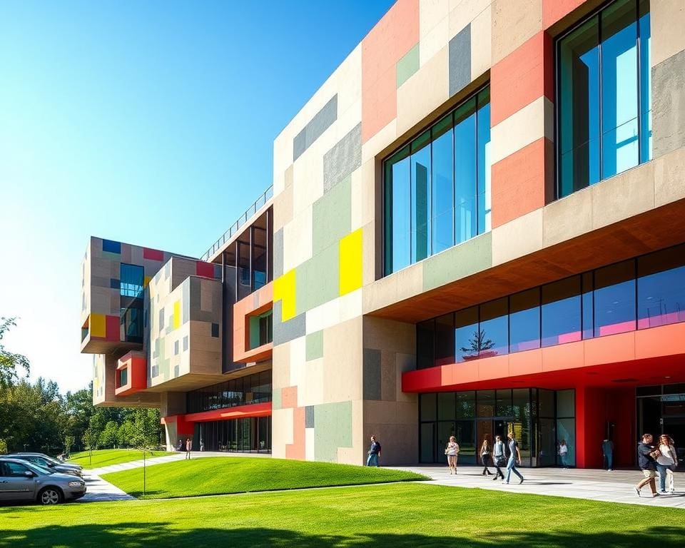 Neue Staatsgalerie architectuur