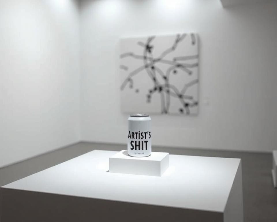 Piero Manzoni - Artist's Shit in provocatieve kunst