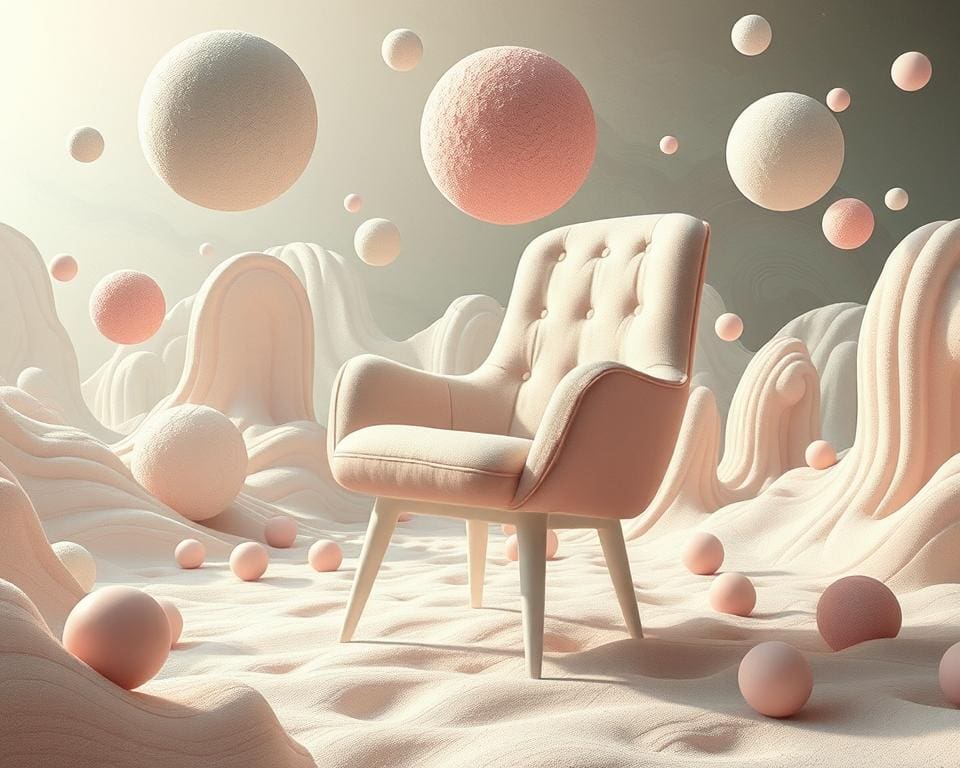 Shiro Kuramata - Miss Blanche Chair in surrealistisch meubeldesign