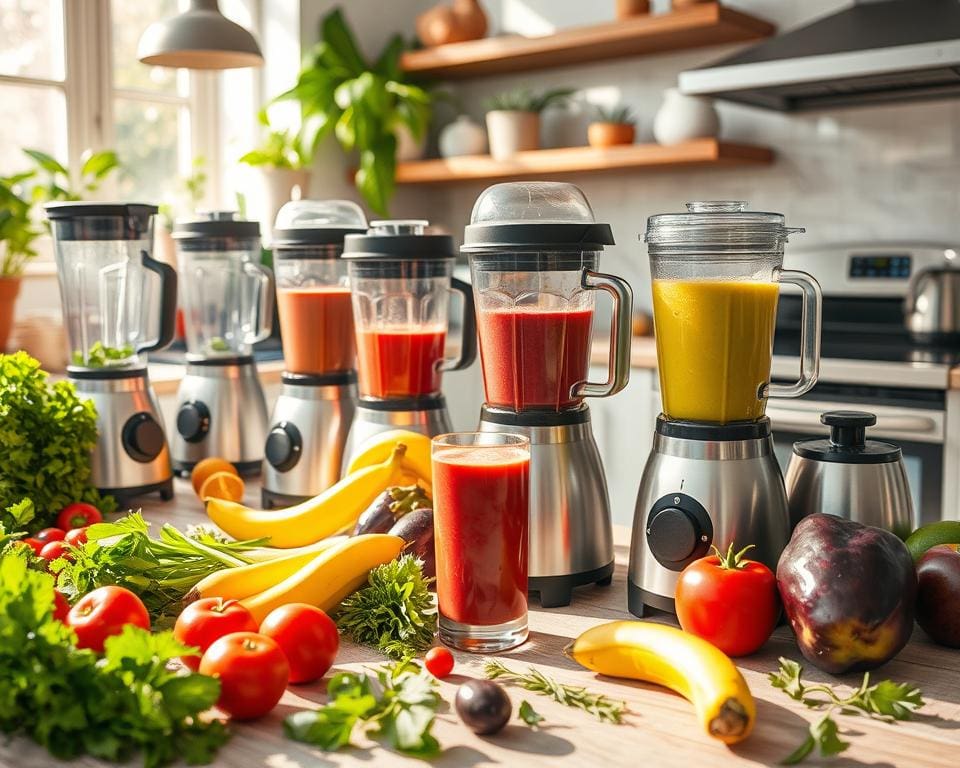 Smoothieblenders voor gezonde drankjes