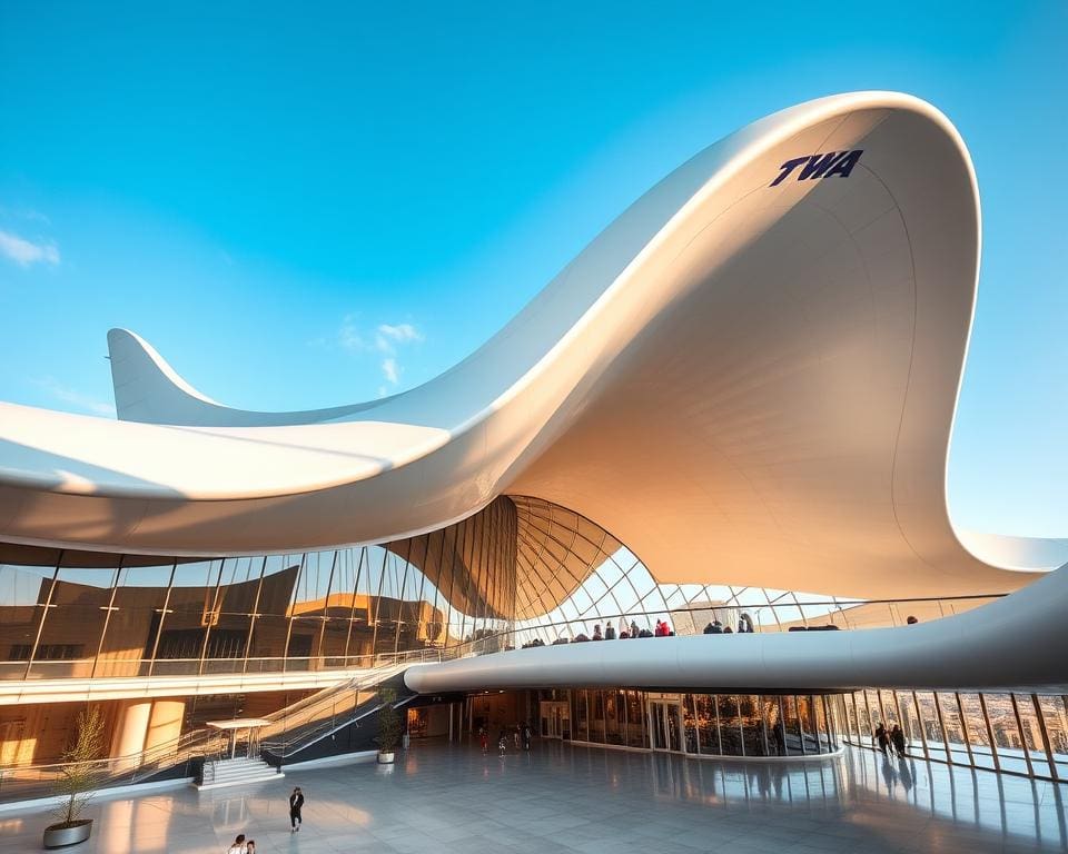 architectonische elementen TWA Terminal