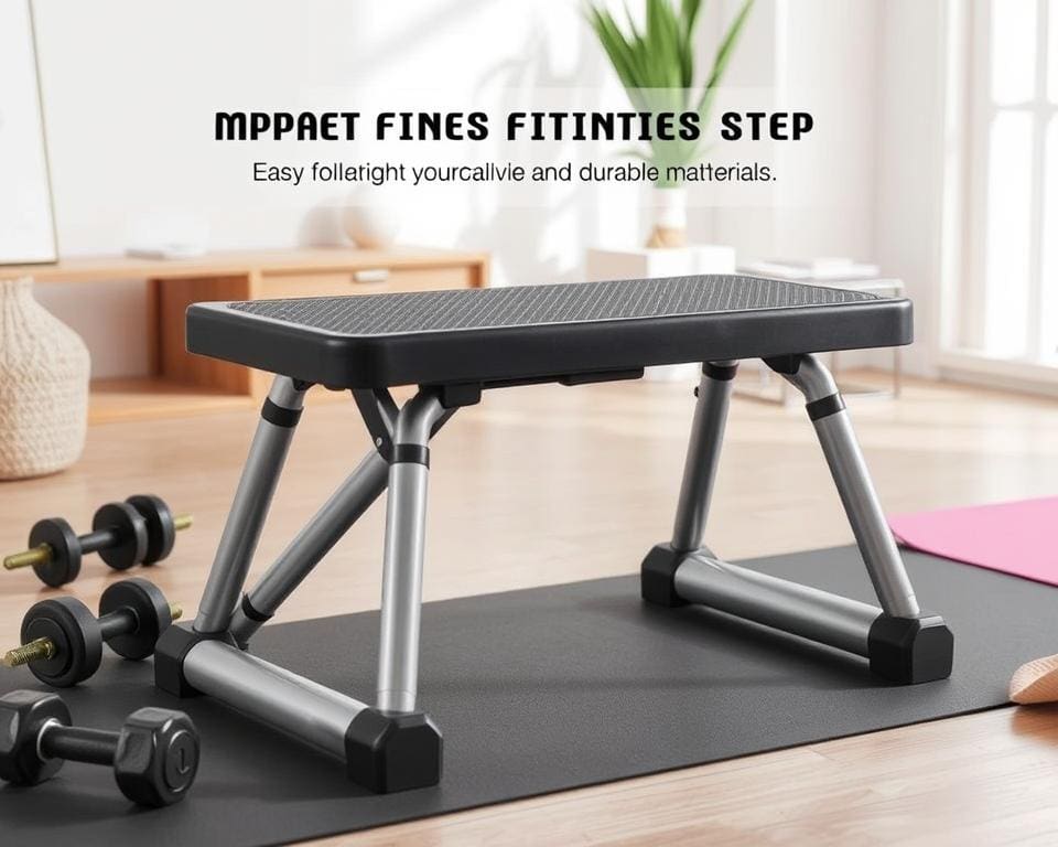 compacte fitnessstep