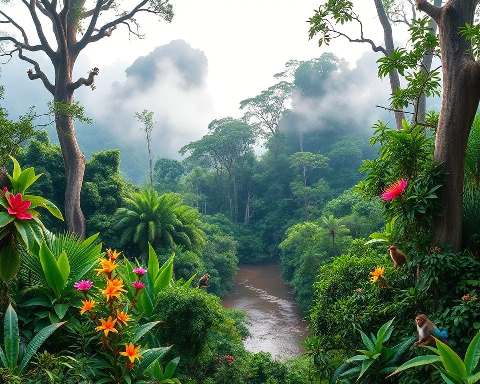 natuur ervaren in Borneo